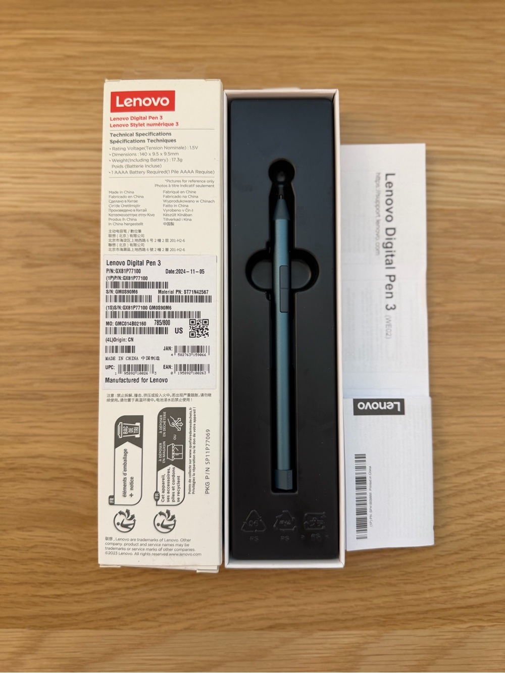 Lenovo Digital Pen 3 - Blue - Picture 3 of 4